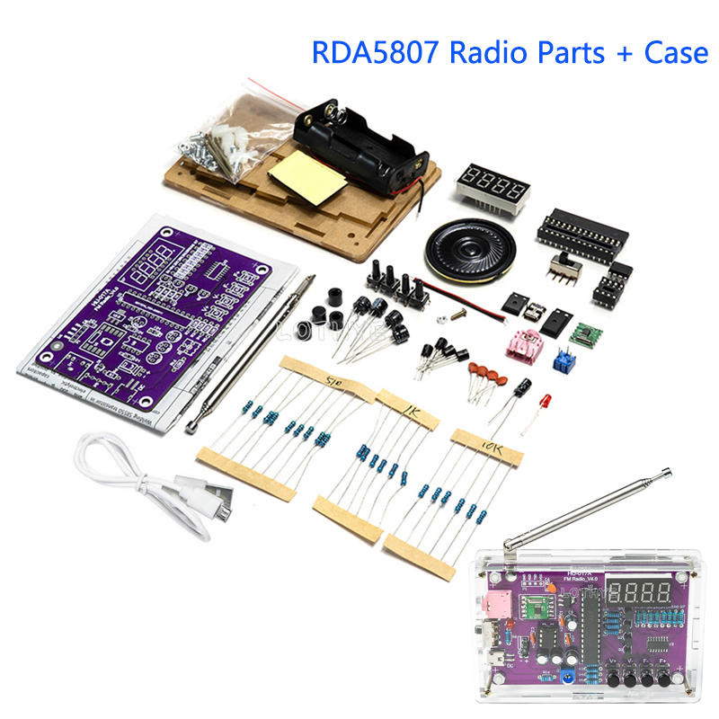 Electronics Repair School - DIY Electronic Kit RDA5807S FM Radio