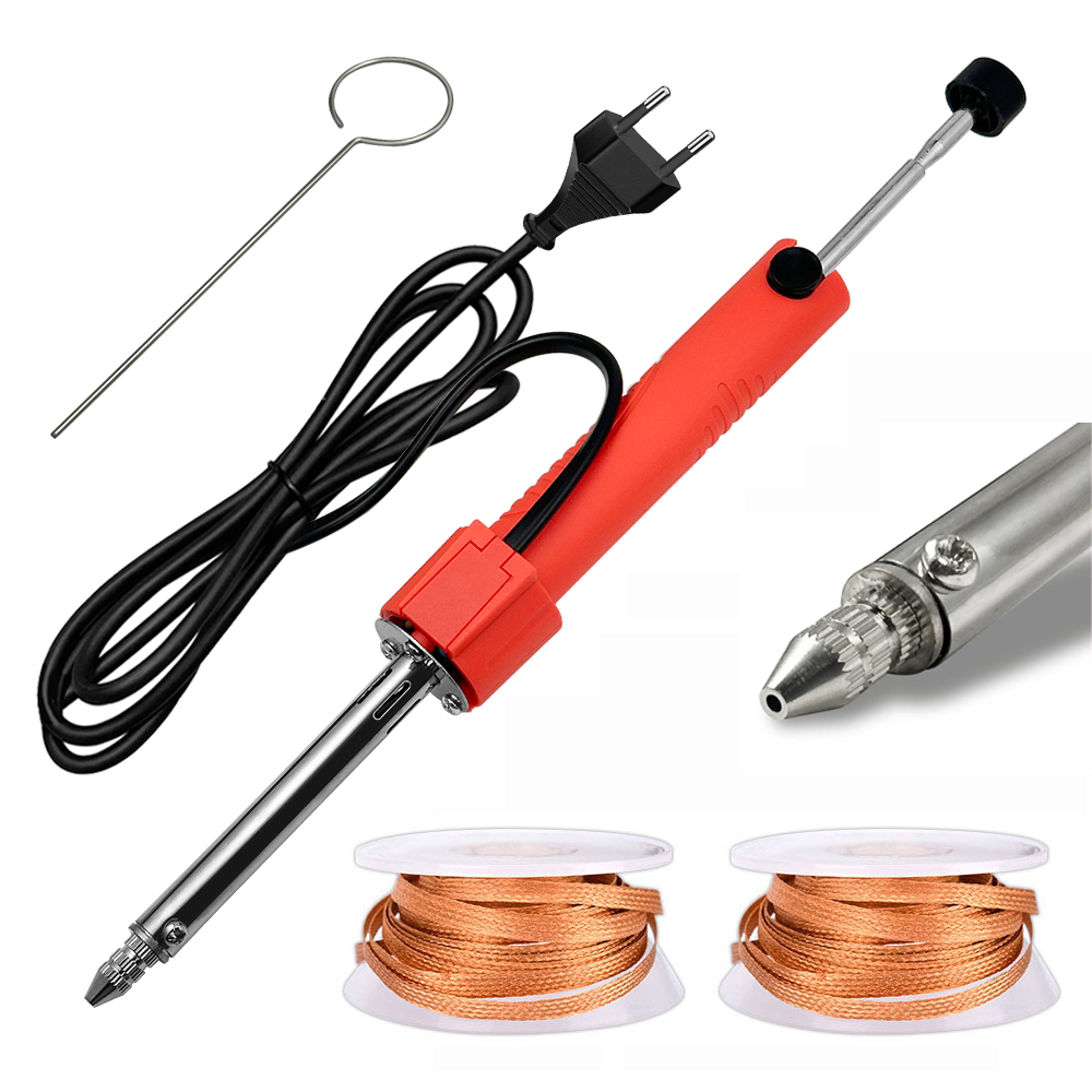 30W Electrothermal Solder Suck - Solder Wick Braid review and price