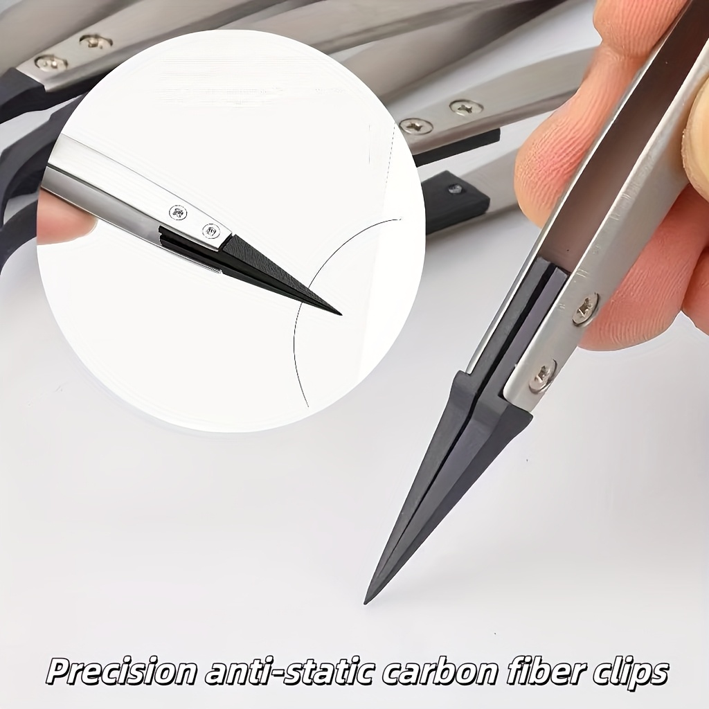 2pcs ESD-259 Anti-static Tweez - Electronics Repair Tools And Equipment review and price