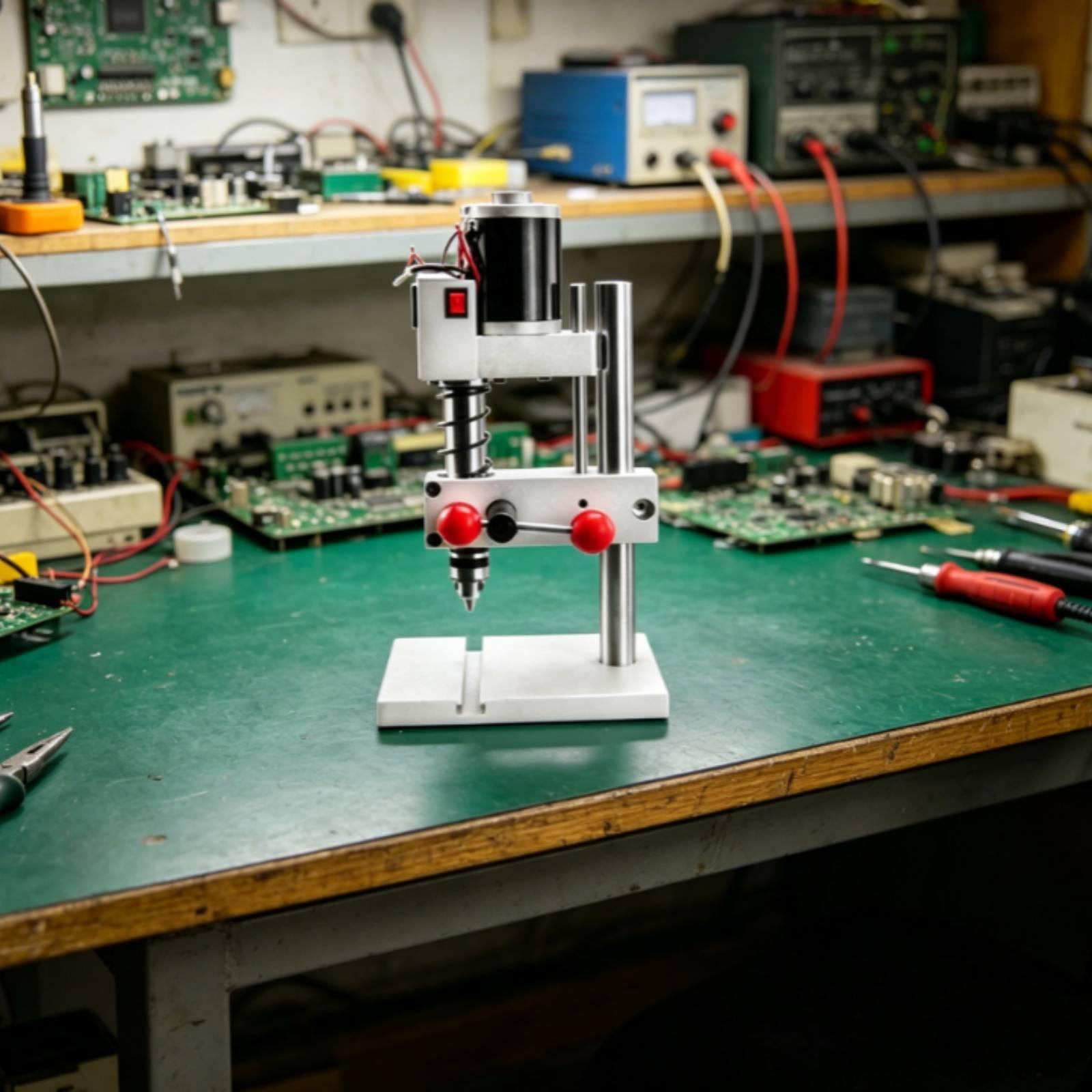 Small Tabletop Drill Press 0.4 - Electronics Repairing review and price