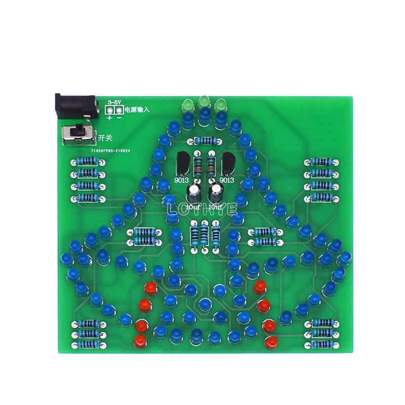 DC 3-5V DIY LED Swing Wind Chi - Electronics Repair School review and price
