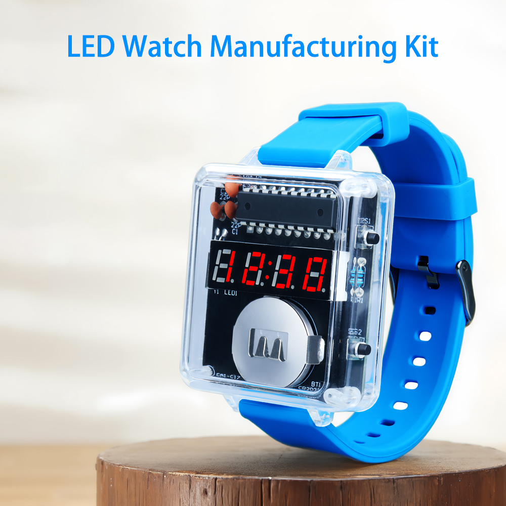 LED Digital Tube Display Watch - Electronics Repair School review and price