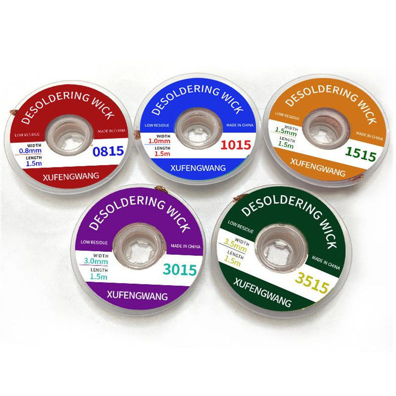 0.8-4mm 1.5M Desoldering Braid - Solder Wick Braid review and price