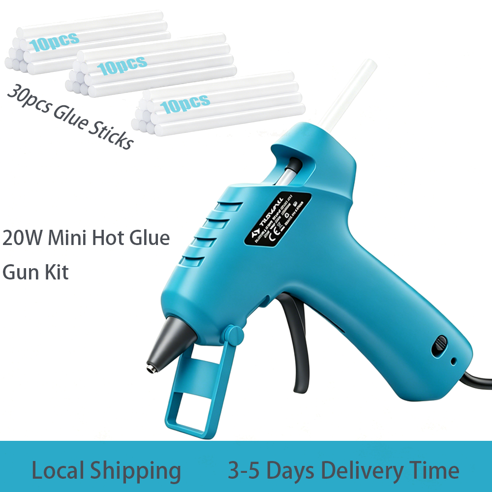 20W Mini Hot Glue Gun Kit 30Pc - Electronics Repair School review and price