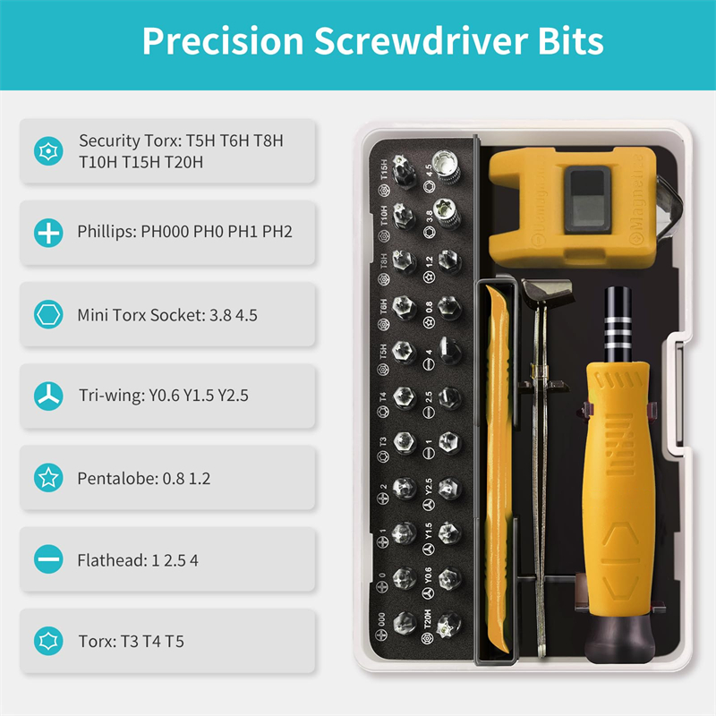 33 in 1 Precision Screwdriver  - Electronics Repair For Beginners review and price