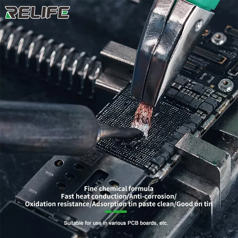 RELIFE desoldering mesh anti-h - Solder Wick Braid review and price