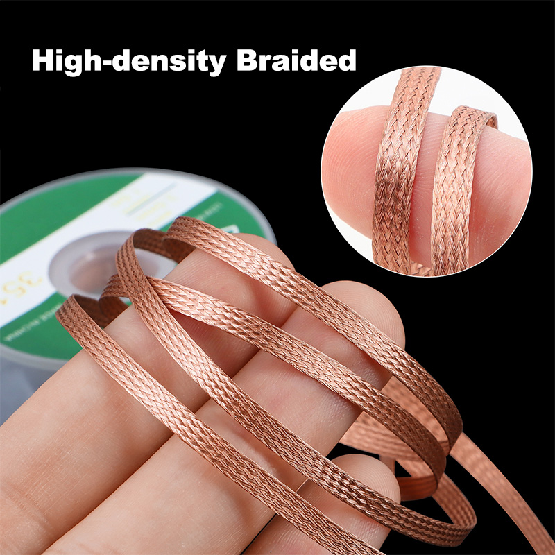 Width 1mm 1.5mm 2mm 2.5mm 3mm  - Solder Wick Braid review and price