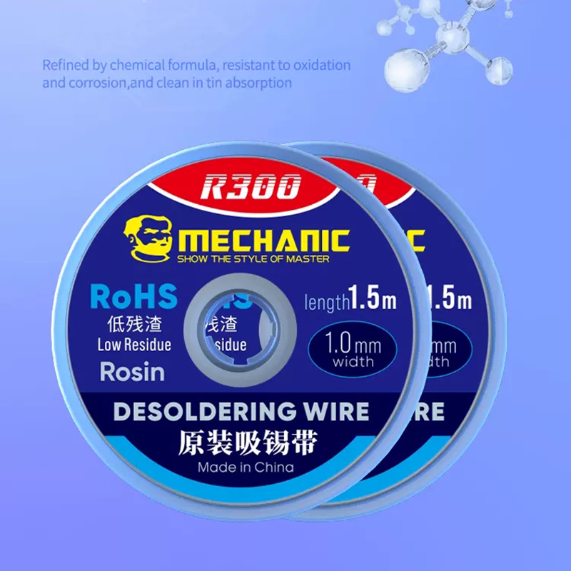 MECHANIC R300 Desoldering Mesh - Solder Wick Braid review and price
