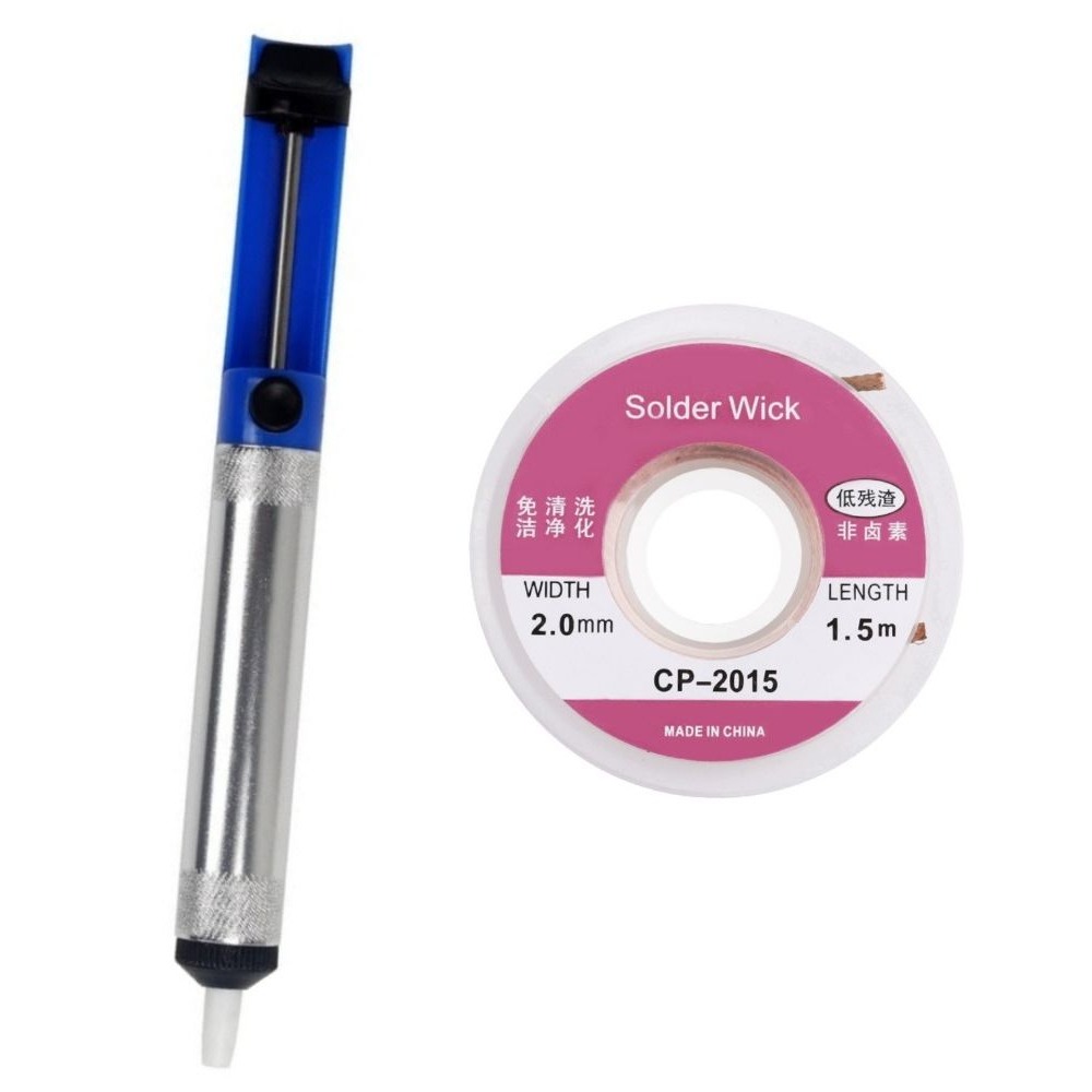 Aluminum Desoldering Pump Vacu - Solder Wick Braid review and price