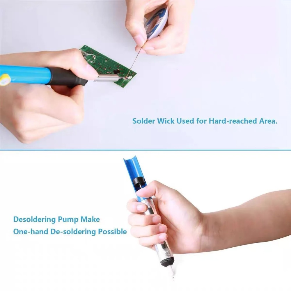 Aluminum Desoldering Pump Vacu - Solder Wick Braid review and price