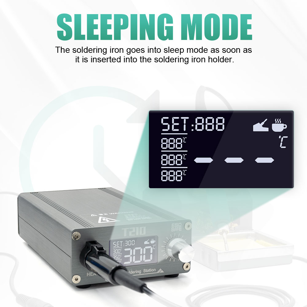 JCD T210 Smart Soldering Stati - Electronics Repair Tools And Equipment review and price