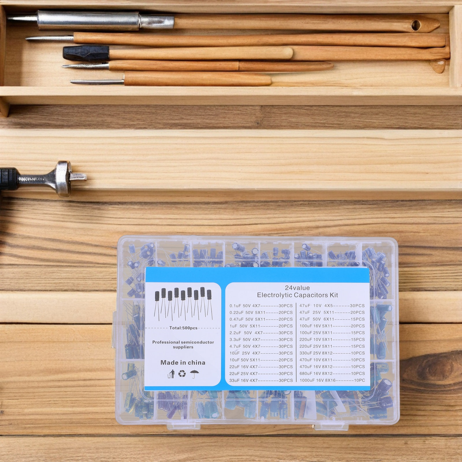 500Pcs Aluminum Electrolytic C - Electronics Repair In Usa review and price