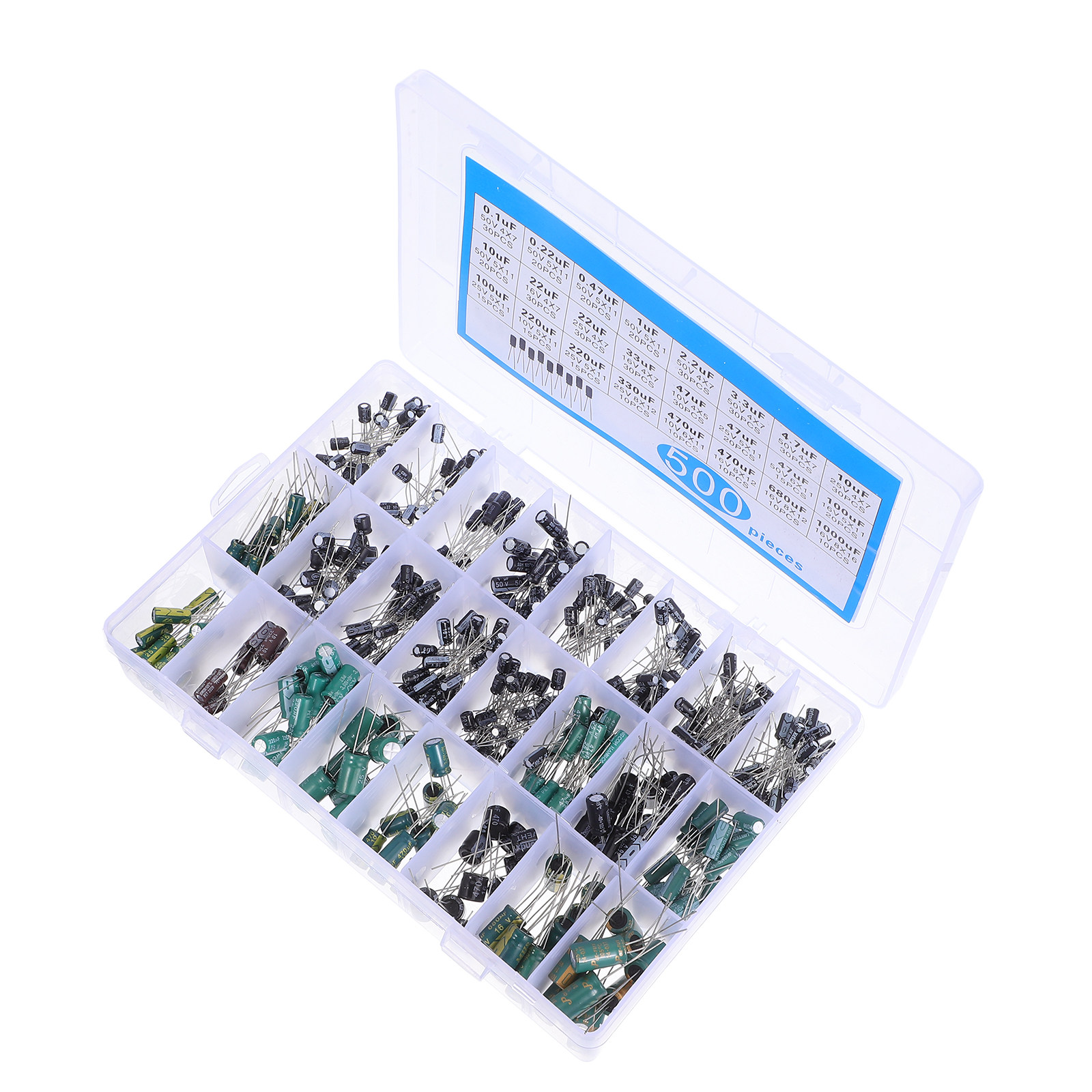 500Pcs Aluminum Electrolytic C - Electronics Repair In Usa review and price