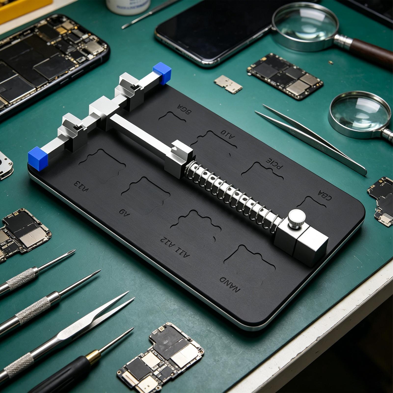 PCB Board Holder Adjustable Mo - Electronics Repair For Beginners review and price