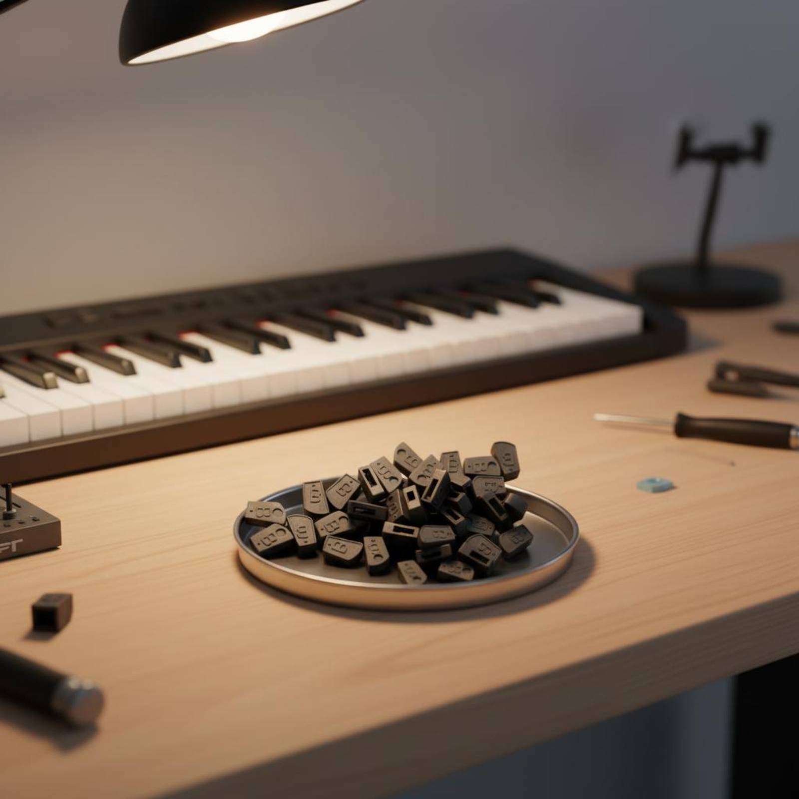 Piano Key Cushion Rubber Repla - Electronics Repair For Beginners review and price